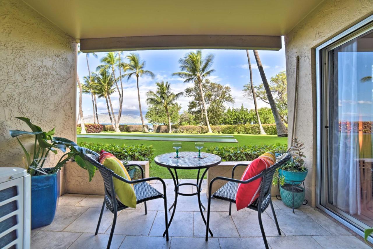 Ocean-View Kihei Condo With Lanai Steps To Beach! Buitenkant foto