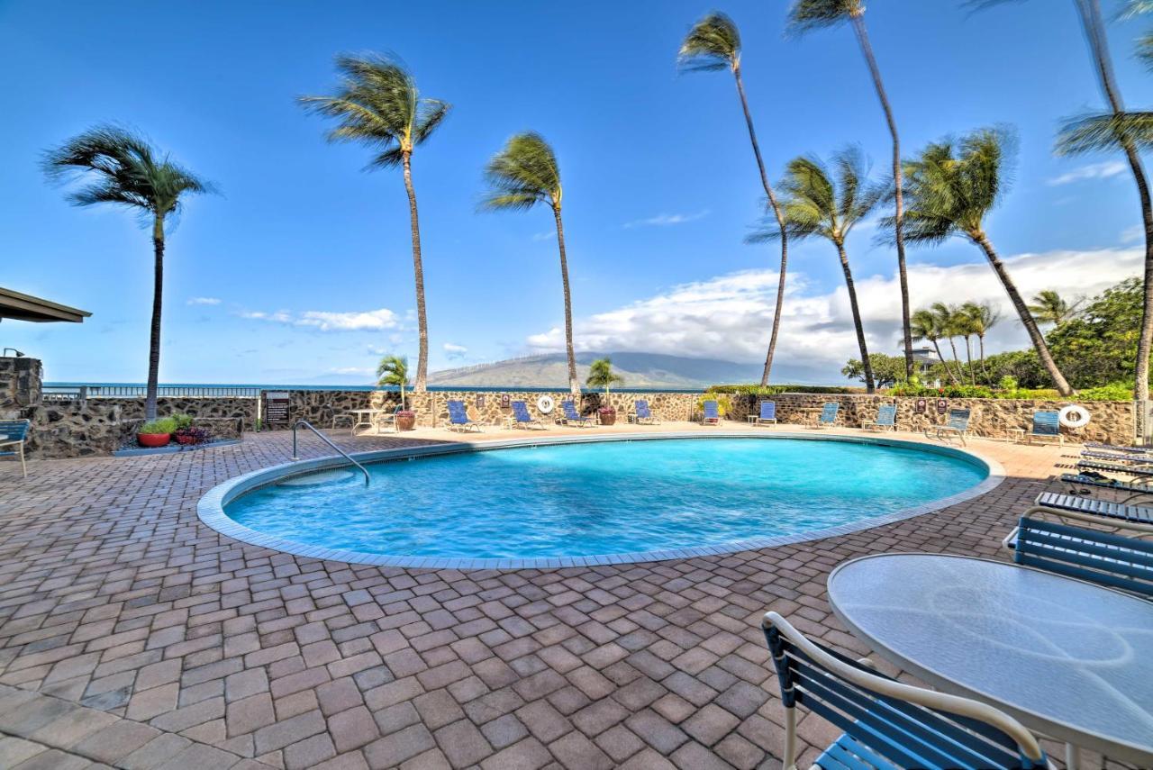 Ocean-View Kihei Condo With Lanai Steps To Beach! Buitenkant foto
