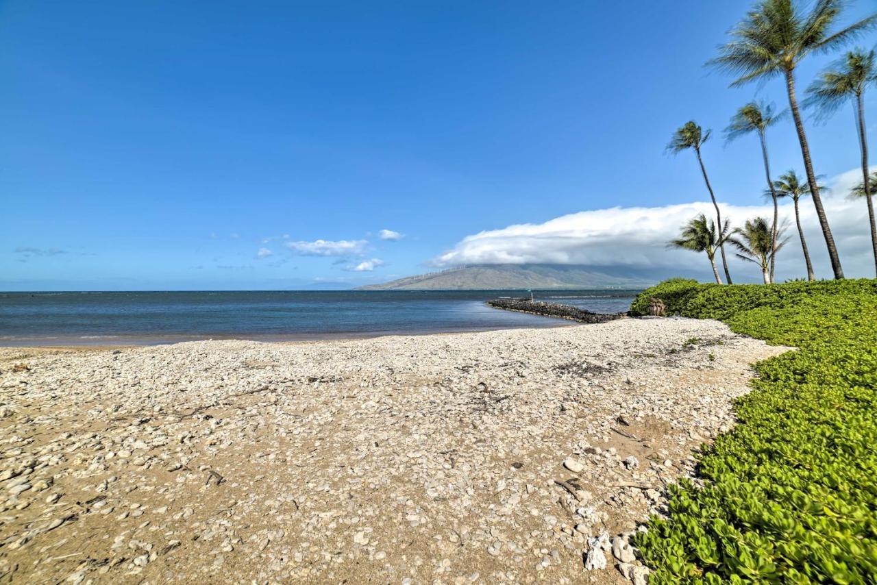 Ocean-View Kihei Condo With Lanai Steps To Beach! Buitenkant foto