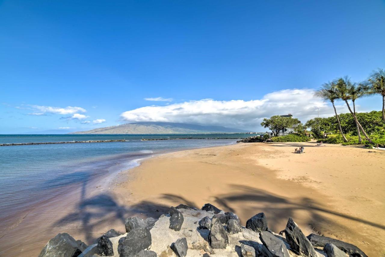 Ocean-View Kihei Condo With Lanai Steps To Beach! Buitenkant foto